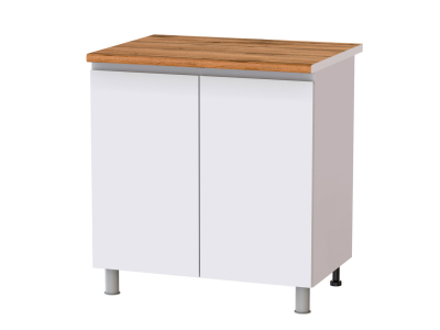 Кухонный шкаф нижний 800 Плейона (белый)