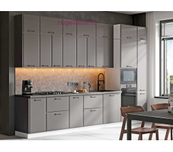 Кухня 3.5 метра "Призма" высотой 2.5 метра