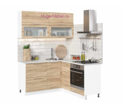 Маленькая угловая кухня 160х160 "Сонома"