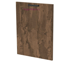 Фасад для посудомоечной машины 450 мм Ф-100 ржавый камень (Пасаденна)