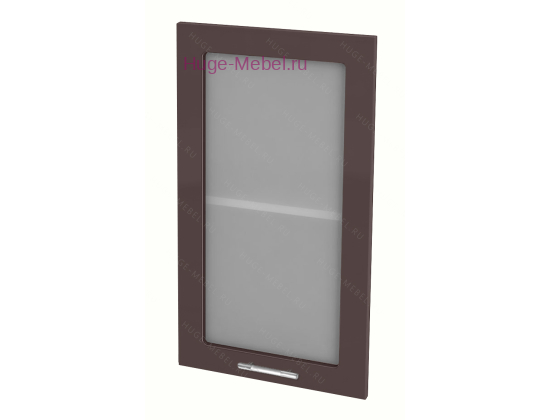 Кухонный фасад Ф-204 шоколад глянец (Ксения)