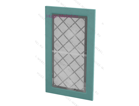 Кухонный фасад Ф-204 дуб бирюза (Модена)