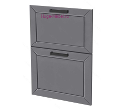 Кухонный фасад Ф-52 холст вулкан (Альфа)