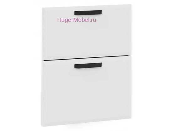 Кухонный фасад Ф-52 белый суперматовый (Призма)