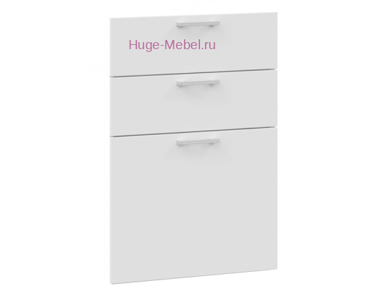 Кухонный фасад Ф-23 софт вайт (Катрин)