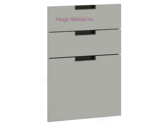 Кухонный фасад Ф-23 холст грей (Сахара)