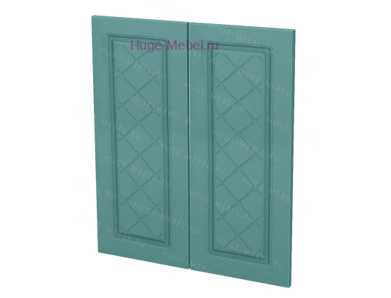 Кухонный фасад Ф-40 Дуб бирюза (Модена)