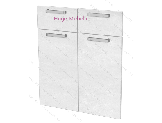 Кухонный фасад Ф-41-М бетон снежный (Бетон)