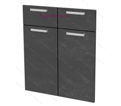 Кухонный фасад Ф-41-М бетон графит (Бетон)