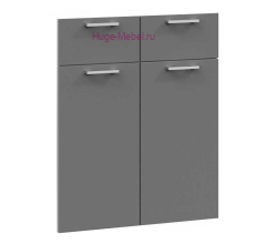 Кухонный фасад Ф-41-М софт графит (Катрин)