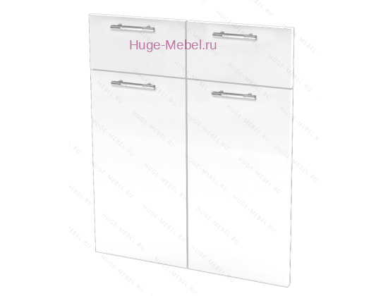 Кухонный фасад Ф-41-М Белый (Ксения)