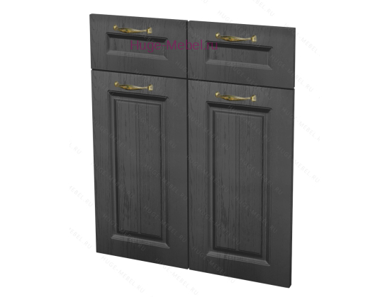 Кухонный фасад Ф-41-М Графит (Мария)