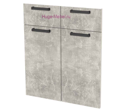 Кухонный фасад Ф-41-М ателье светлое (Пасаденна)