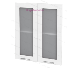 Кухонный фасад Ф-245 белый глянец (Ксения)