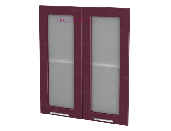 Кухонный фасад Ф-45 бордо глянец (Ксения)