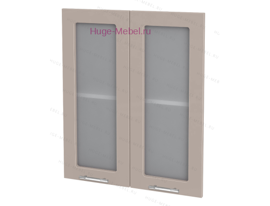 Кухонный фасад Ф-45 кофе с молоком глянец (Ксения)