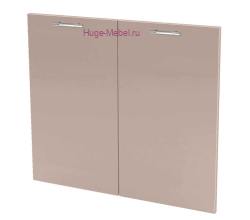 Кухонный фасад Ф-250 кофе с молоком глянец (Ксения)