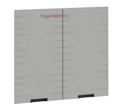 Кухонный фасад Ф-250 холст грей с фрезеровкой (Сахара)