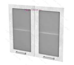 Кухонный фасад Ф-255 бетон снежный (Бетон)