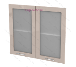 Кухонный фасад Ф-255 кофе с молоком глянец (Ксения)