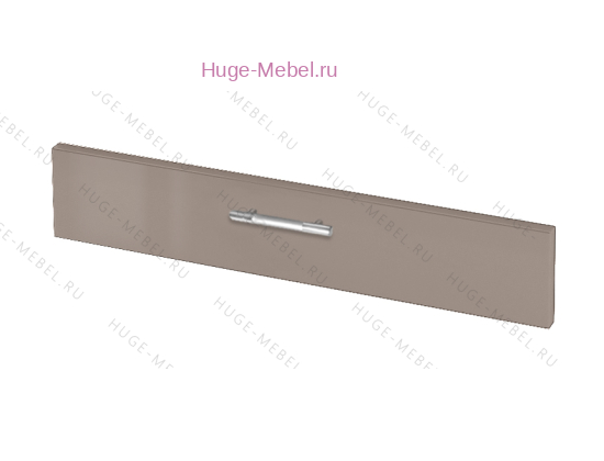 Кухонный фасад Ф-167 кофе с молоком глянец (Ксения)