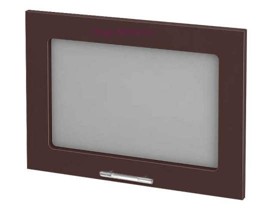 Кухонный фасад Ф-88 шоколад глянец (Ксения)
