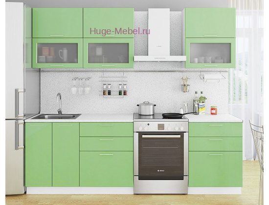 Кухня 1.8 метра "Ксения олива"