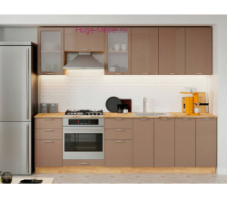 Кухня 2.6 метра "Ксения кофе"