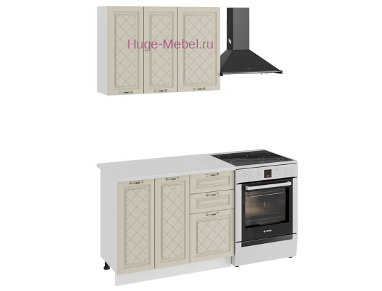 Кухня 1 метр "Модена ваниль"