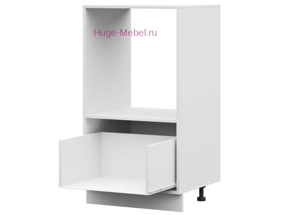 Корпус кухонного пенала малого с 1 ящиком 600 ПВ (белый)