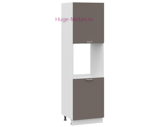 Пенал кухонный напольный с нишей 600 Катрин (муссон)