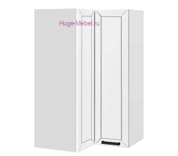 Угловой шкаф верхний прямой высокий 600 Альфа (белый)
