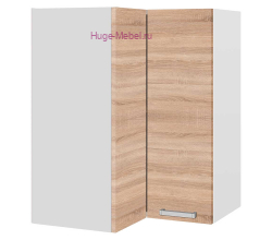 Угловой шкаф верхний прямой 600 Бетон (дуб сонома)