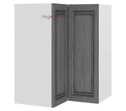 Угловой шкаф верхний прямой 600 Мария (графит)