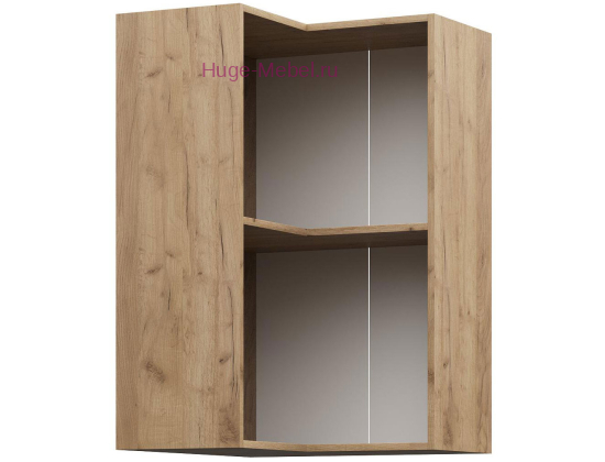 Корпус углового кухонного шкафа прямого 600х920 (дуб крафт)