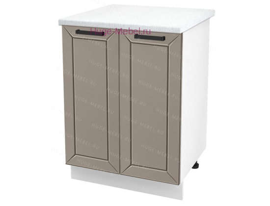 Шкаф кухонный нижний 600 Альфа (латте)