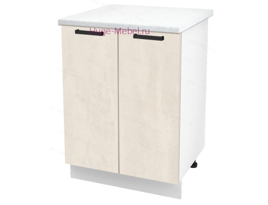 Шкаф кухонный нижний 600 Пасаденна (шелковый камень)