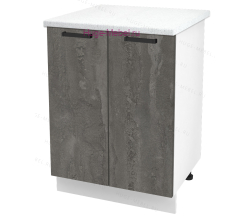 Шкаф кухонный нижний 600 Пасаденна (железный камень)