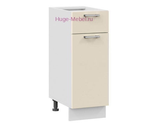 Нижний кухонный шкаф с ящиком 300 Катрин (крем)