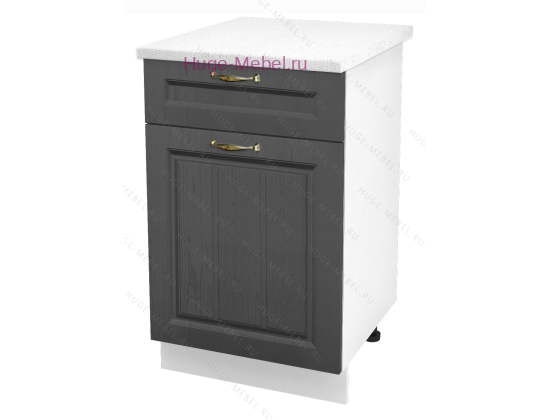 Нижний кухонный шкаф с ящиком  500 Мария (графит)