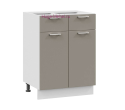 Нижний кухонный шкаф с ящиком  600 Катрин (циркон)