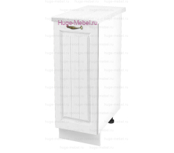 Шкаф кухонный нижний 300 Мария (белый)