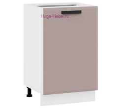 Шкаф кухонный нижний 600 Призма Ф105 (мокко супермат)