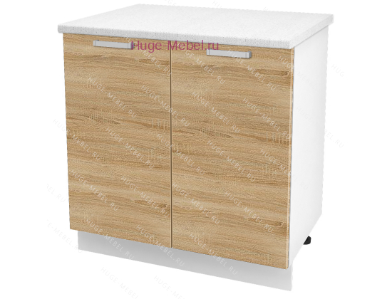 Шкаф кухонный нижний 800 Бетон (дуб сонома)