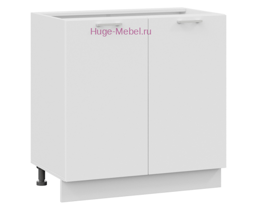 Шкаф кухонный нижний 800 Катрин (софт вайт)
