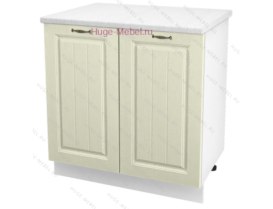 Шкаф кухонный нижний 800 Мария (крем)