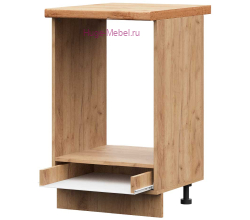 Корпус кухонного шкафа под духовку 450 ПВ (дуб крафт)