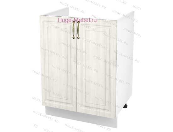 Кухонный шкаф под мойку 600 Юлия (сандал белый)