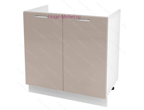 Кухонный шкаф под мойку 800 Ксения (кофе с молоком)