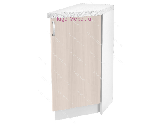 Шкаф кухонный нижний торцевой 300 Дина (шимо светлый)